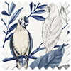 Iquitos, Indigo - Twist&Fit Roman Blind